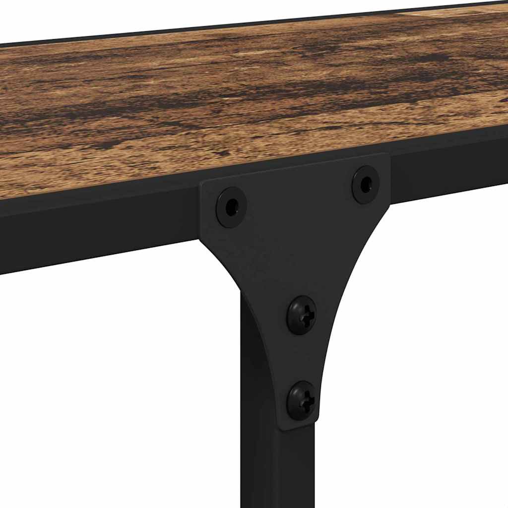 vidaXL Ράφι Βιβλίων Παλαιό ξύλο 100 x 32 x 170 εκ Επεξεργασμένο ξύλο