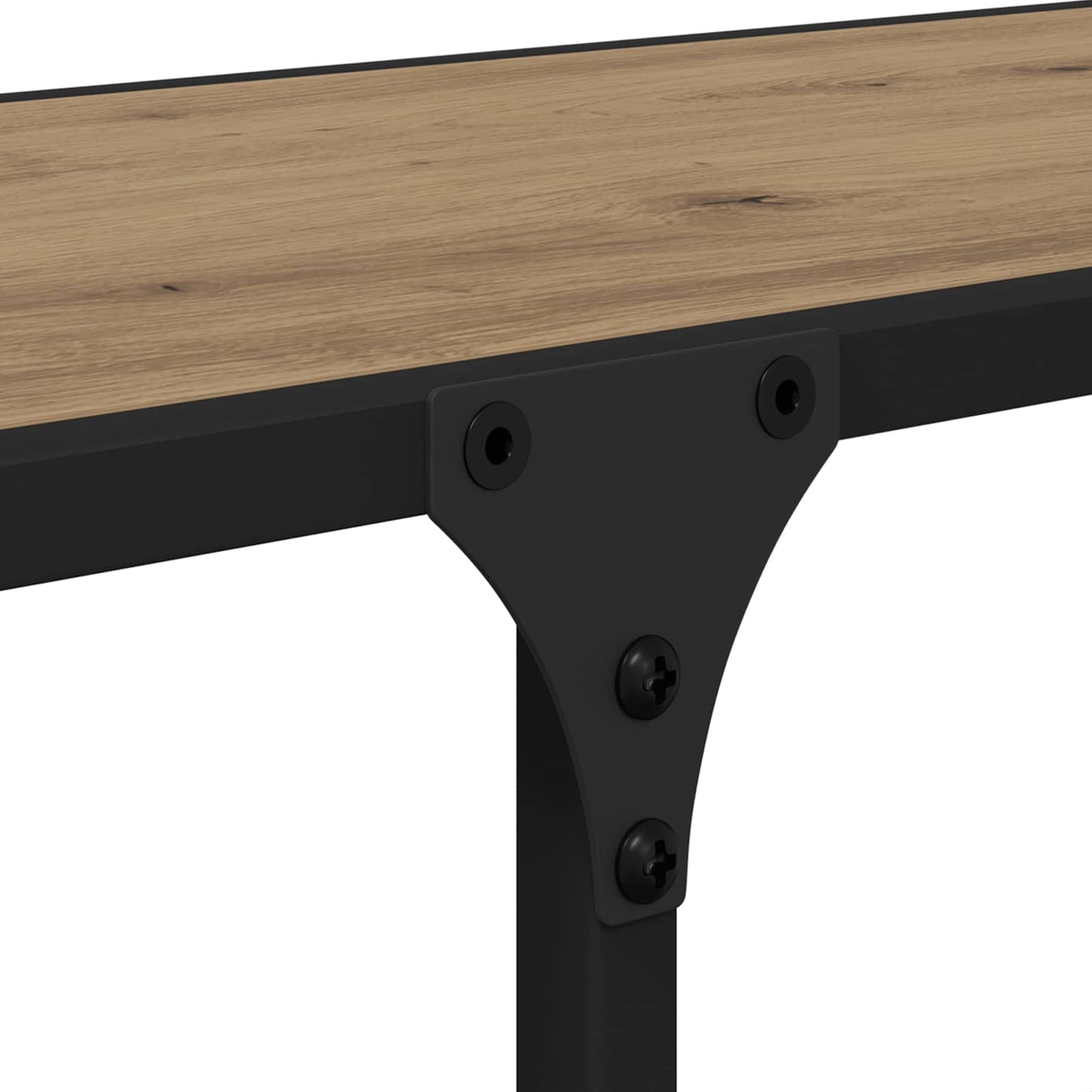 vidaXL Ράφι Βιβλίων artisan δρυς 100 x 32 x 170 εκ Επεξεργασμένο ξύλο