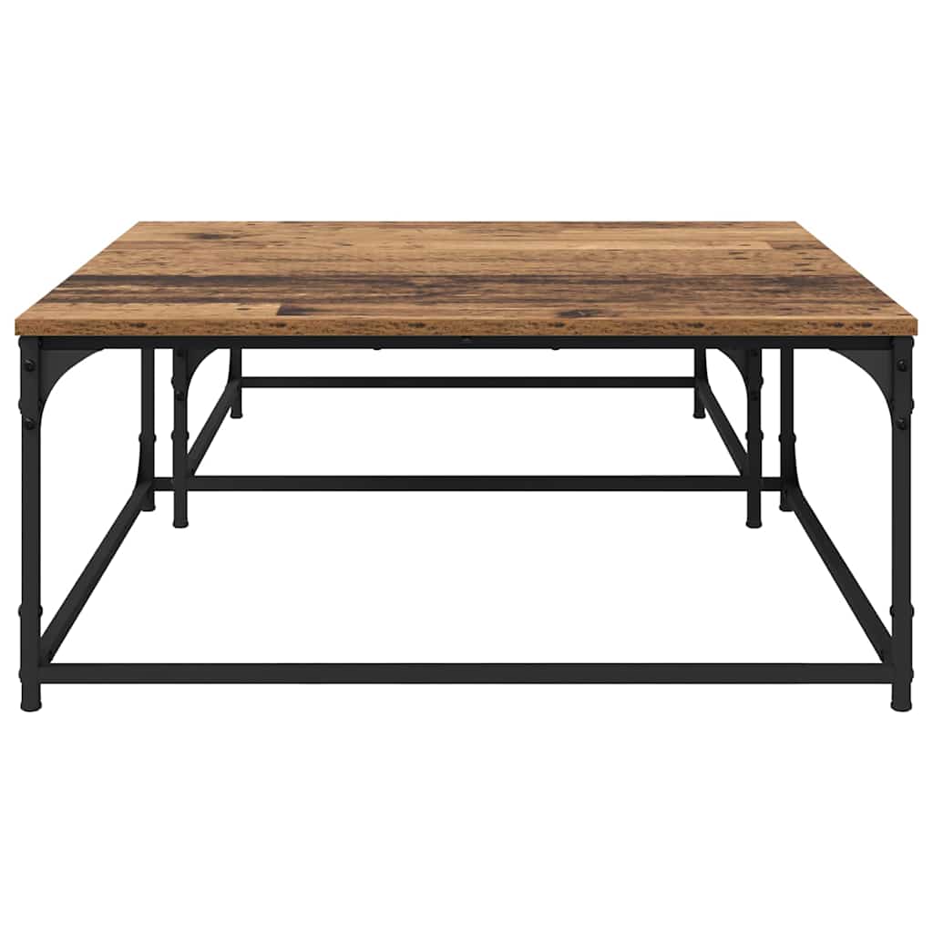 vidaXL Φωτιστικό Τραπεζάκι 2 pcs Παλαιό ξύλο 80 x 8035 x εκ