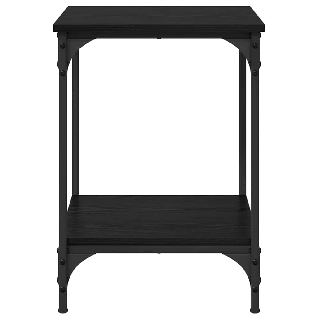 vidaXL Τραπεζάκι σαλονιού Μαύρη Οξυά 40 x 40 x 55 εκ