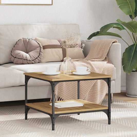 vidaXL Τραπεζάκι σαλονιού Artisan Oak 55 x 55 x 40 cm