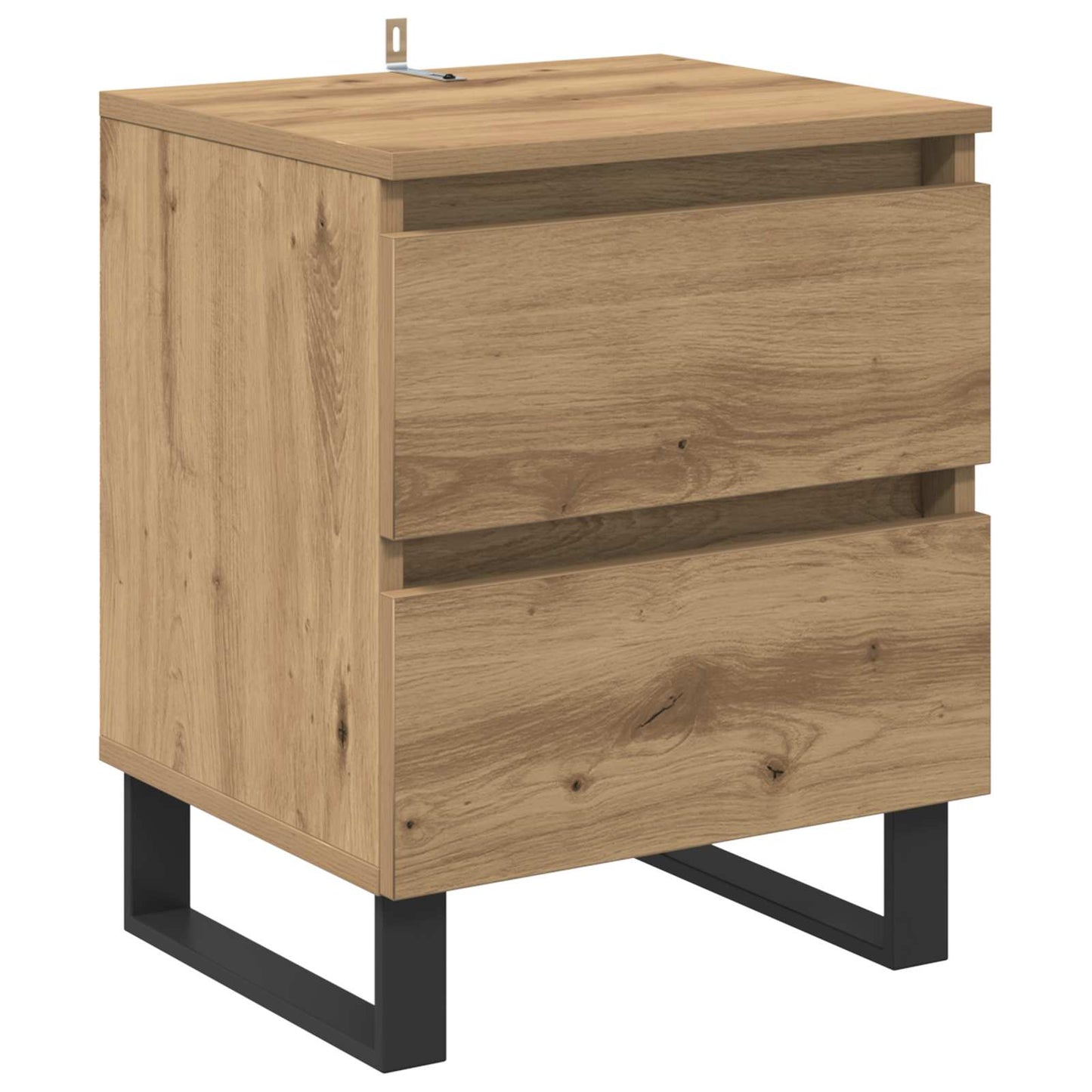 vidaXL Κομοδίνο Artisan Oak 40 x 35 x 50 εκ. Επεξεργασμένο Ξύλο