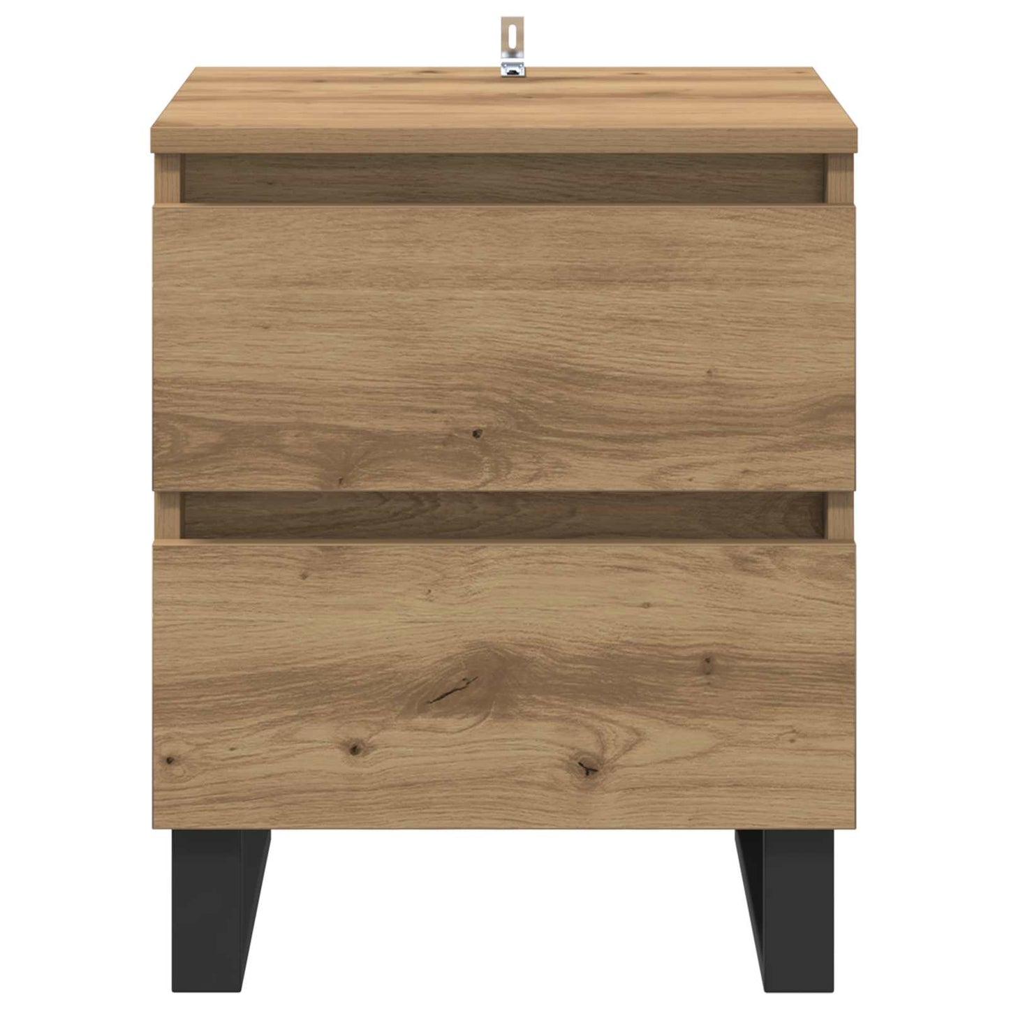 vidaXL Κομοδίνο Artisan Oak 40 x 35 x 50 εκ. Επεξεργασμένο Ξύλο