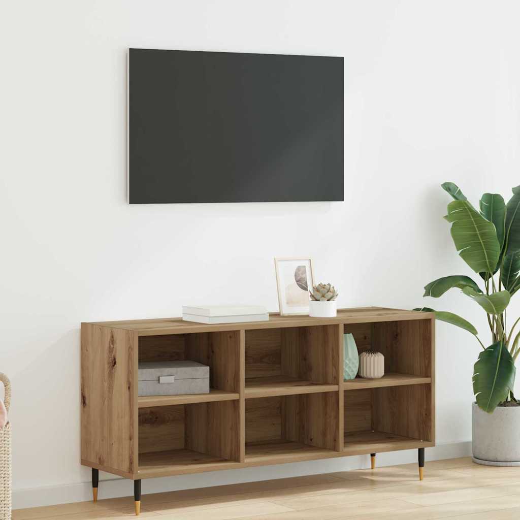 vidaXL Ντουλάπι TV Artisan Oak 103,5 x 30 x 50 εκ Επεξεργασμένο ξύλο