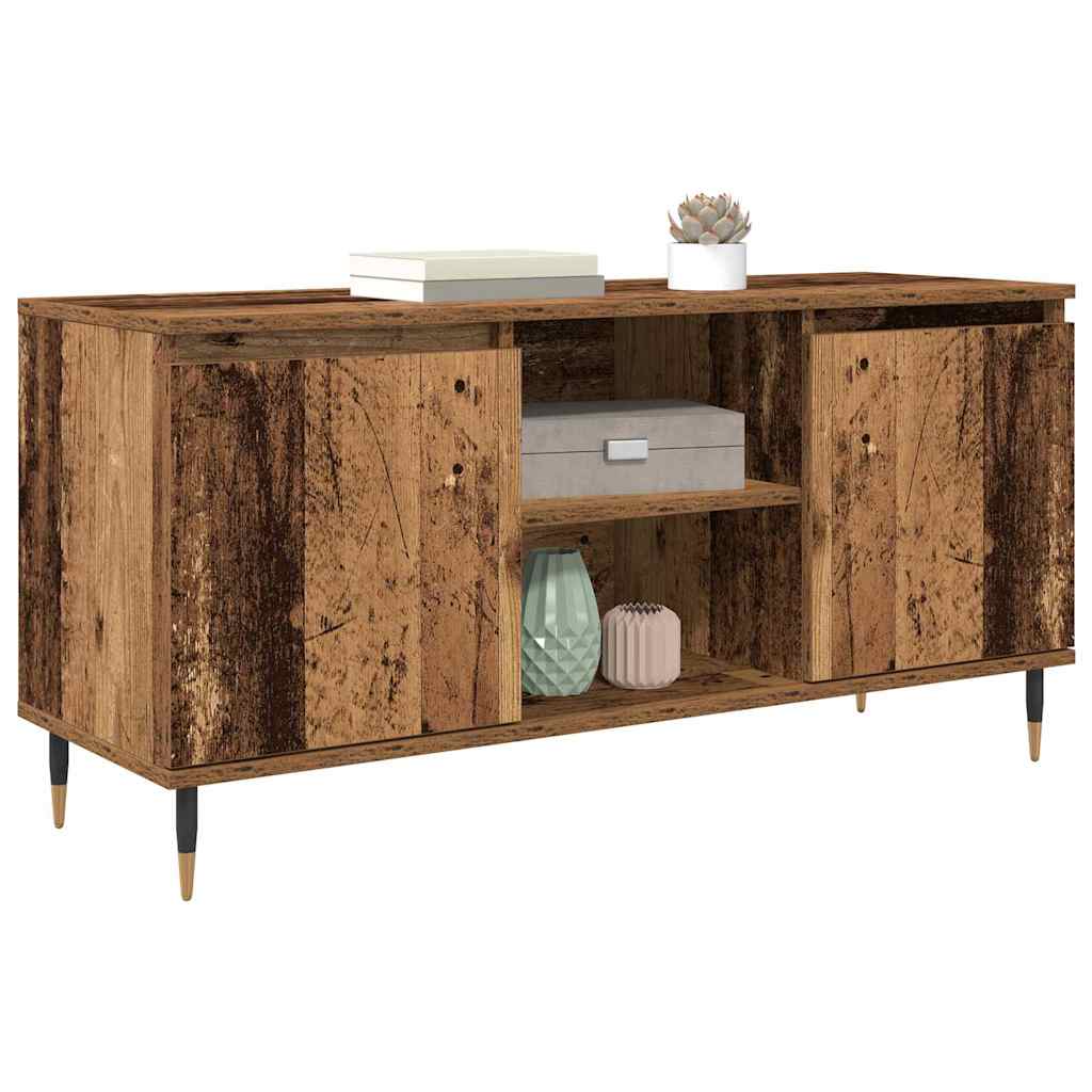 vidaXL Ντουλάπι TV Παλιό Ξύλο 104 x 35 x 50 εκ. Επεξεργασμένο ξύλο