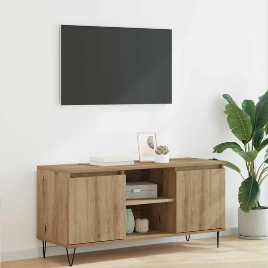 vidaXL Ντουλάπι TV Artisan Oak 104 x 35 x 50 εκ. Επεξεργασμένο ξύλο