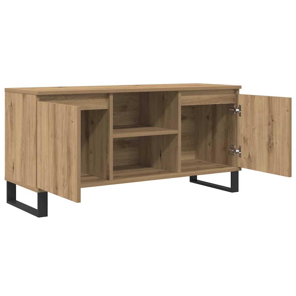 vidaXL Ντουλάπι TV Artisan Oak 104 x 35 x 50 εκ. Επεξεργασμένο ξύλο