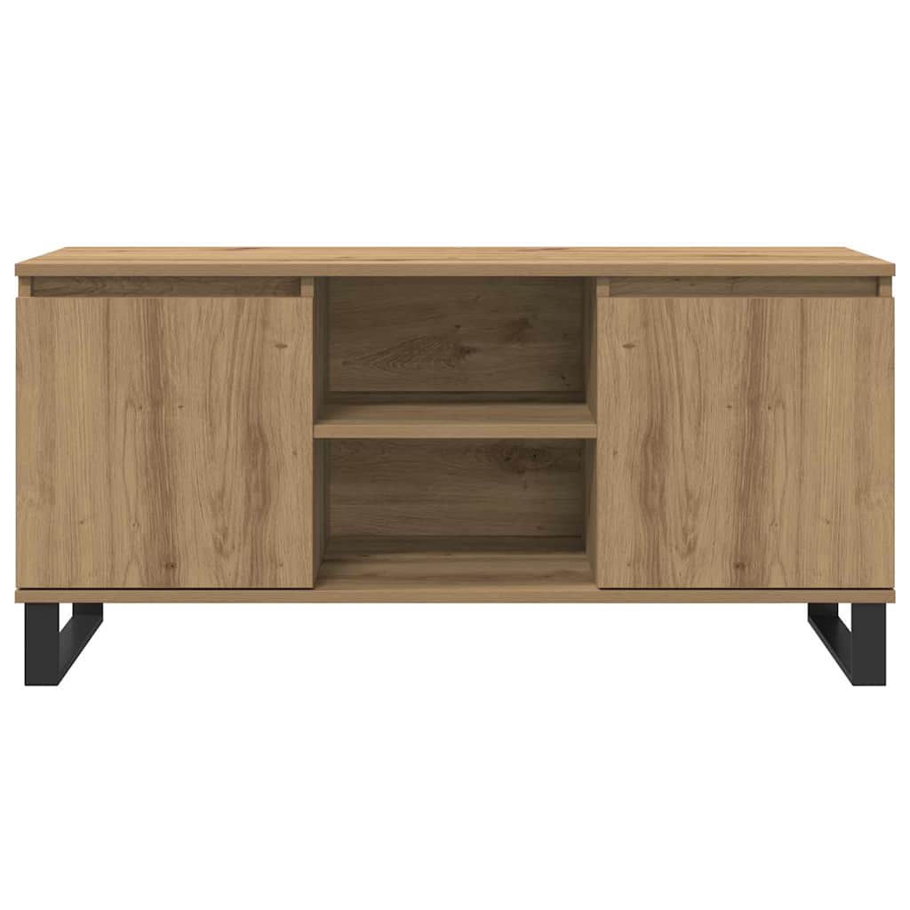vidaXL Ντουλάπι TV Artisan Oak 104 x 35 x 50 εκ. Επεξεργασμένο ξύλο