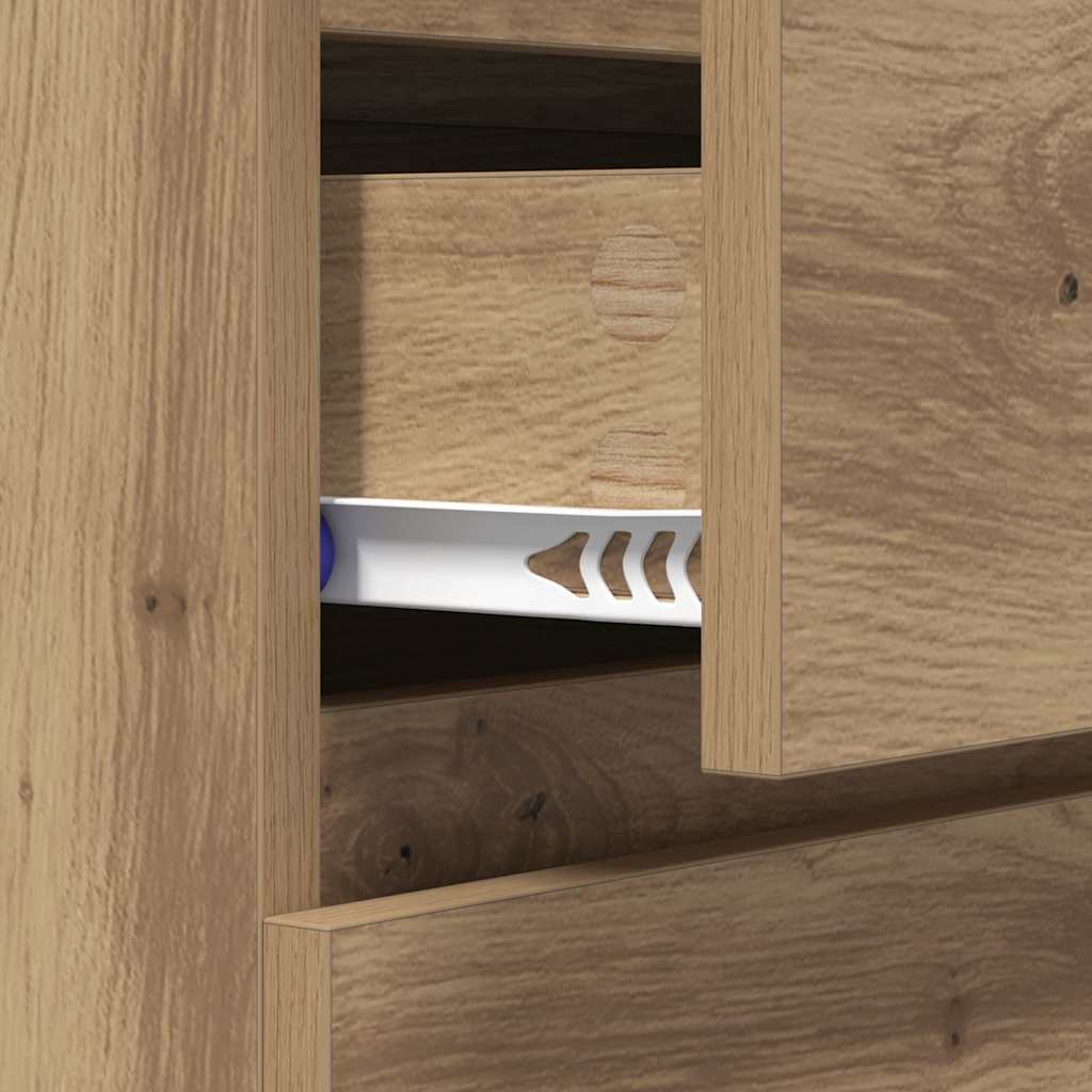 Πλαϊνό γραφείο Artisan Oak 60 x 35 x 70 cm Επεξεργασμένο ξύλο