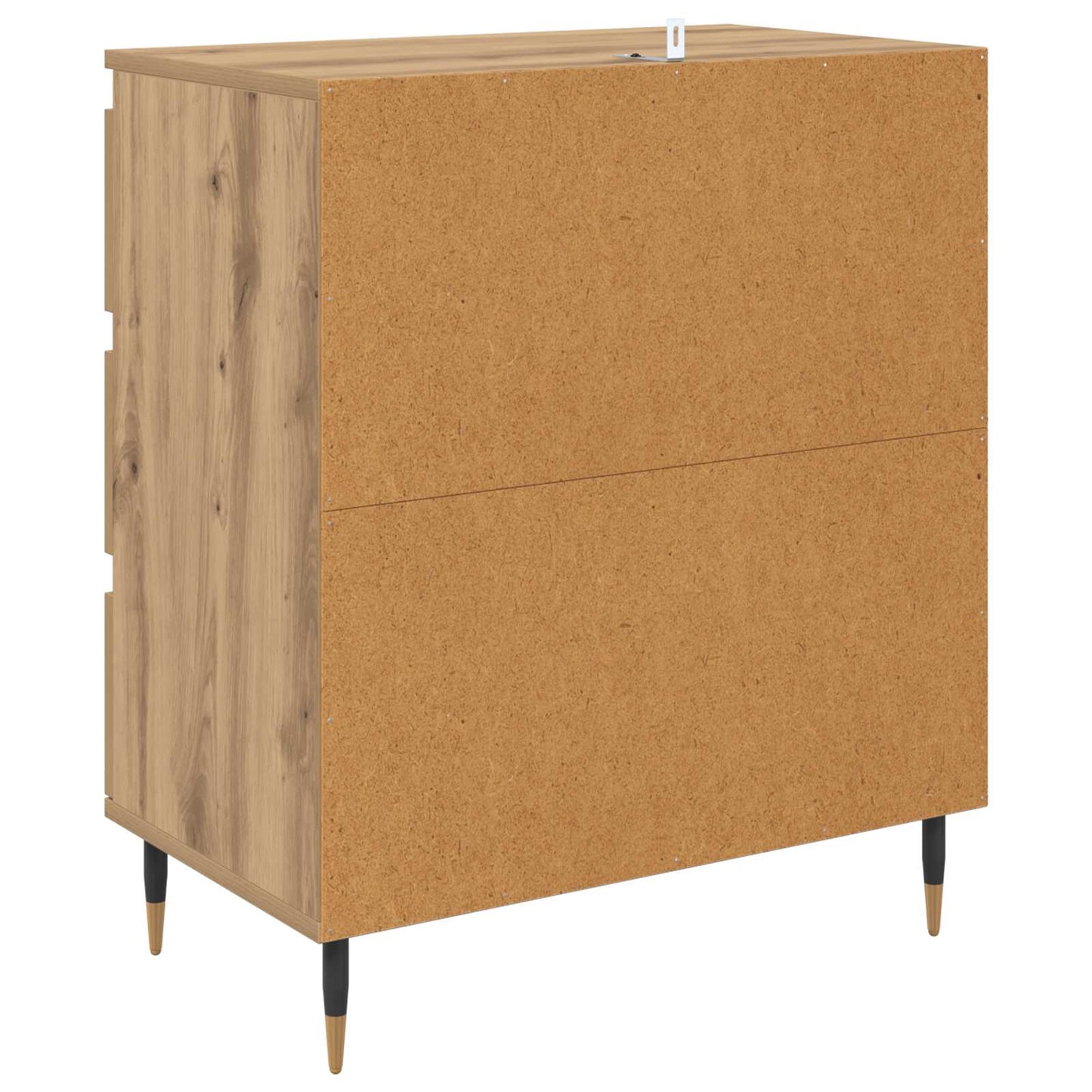 vidaXL Πλαϊνό γραφείο Artisan Oak 60 x 35 x 70 cm Επεξεργασμένο ξύλο
