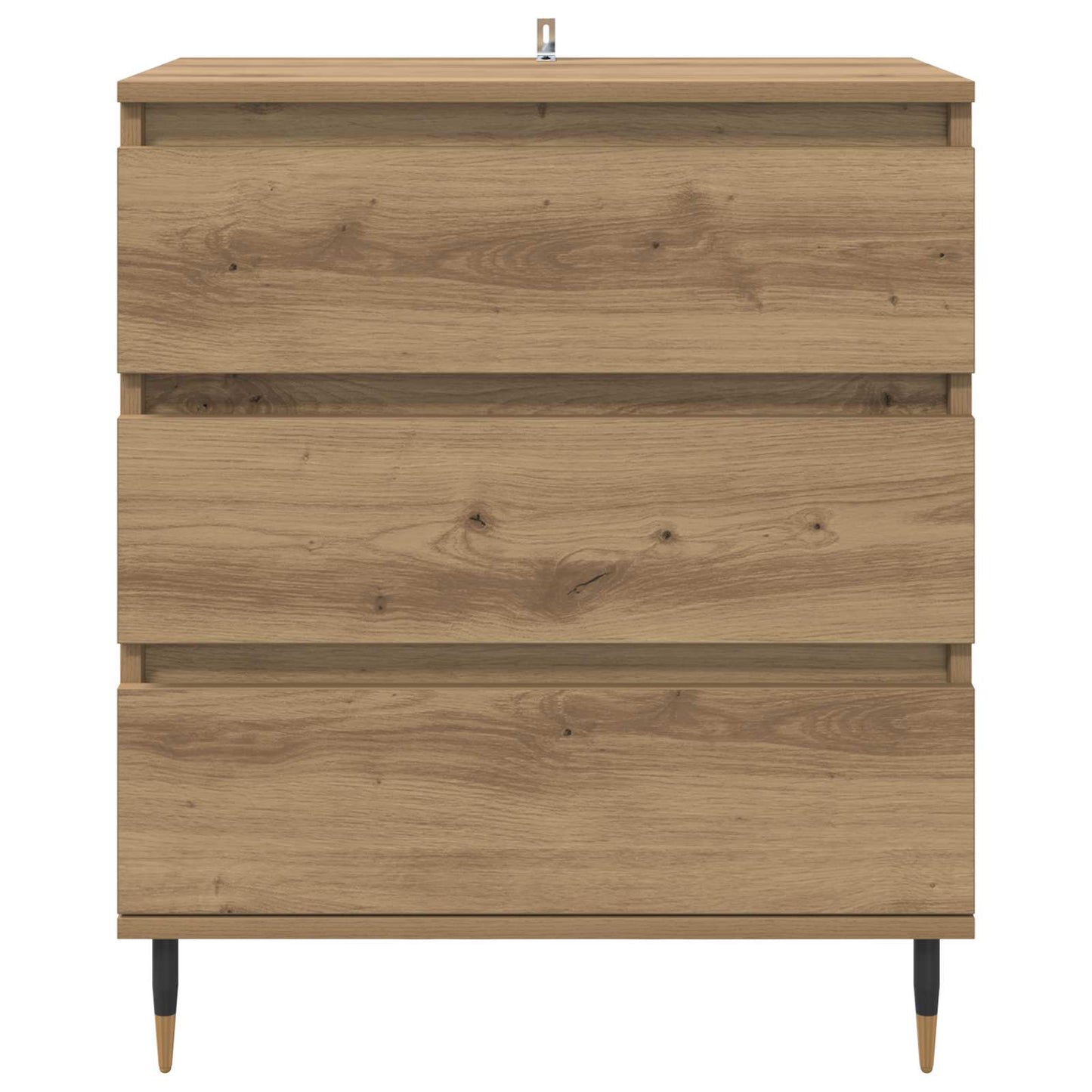 vidaXL Πλαϊνό γραφείο Artisan Oak 60 x 35 x 70 cm Επεξεργασμένο ξύλο