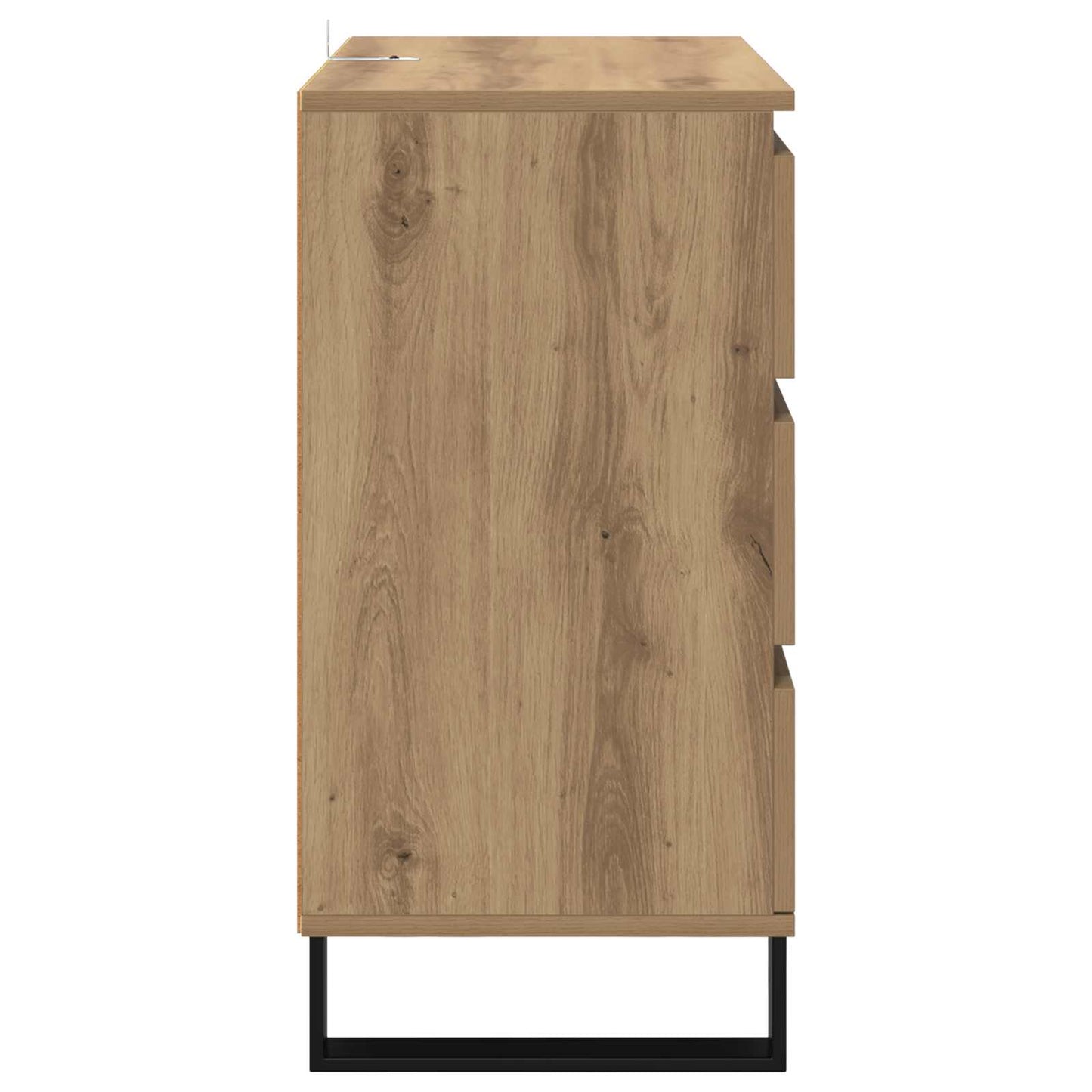 vidaXL Πλαϊνό γραφείο Artisan Oak 60 x 35 x 70 cm Επεξεργασμένο ξύλο