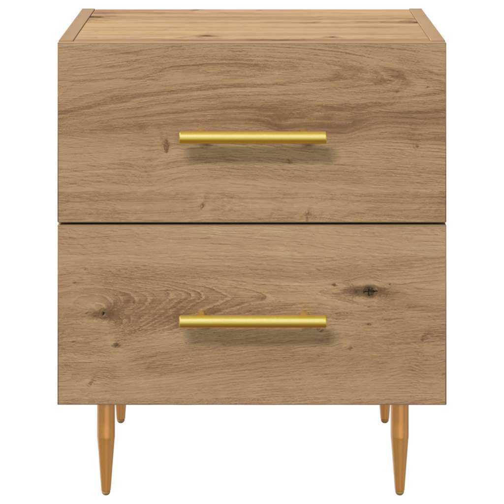 vidaXL Κομοδίνο Artisan Oak 40 x 35 x 47,5 εκ Επεξεργασμένο ξύλο