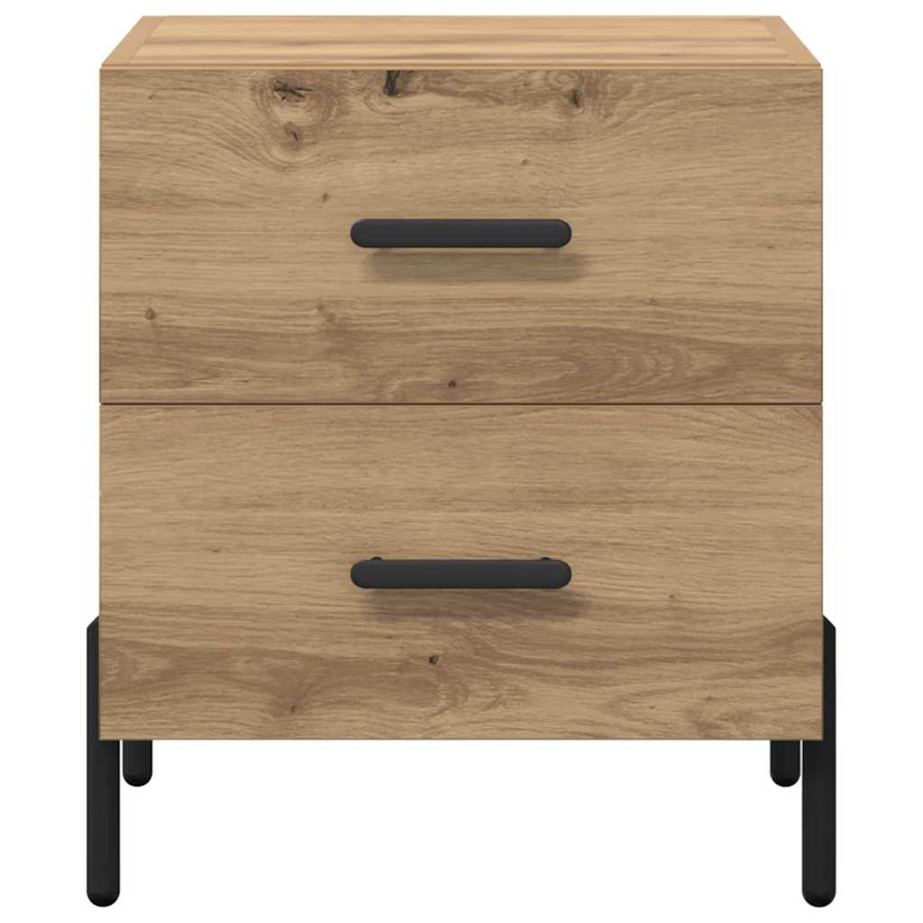 vidaXL Κομοδίνο Artisan Oak 40 x 35 x 47,5 εκ Επεξεργασμένο ξύλο
