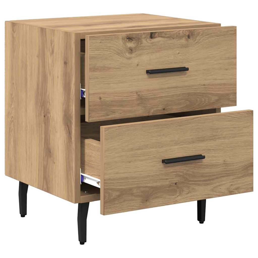 vidaXL Κομοδίνο Artisan Oak 40 x 35 x 47,5 εκ Επεξεργασμένο ξύλο