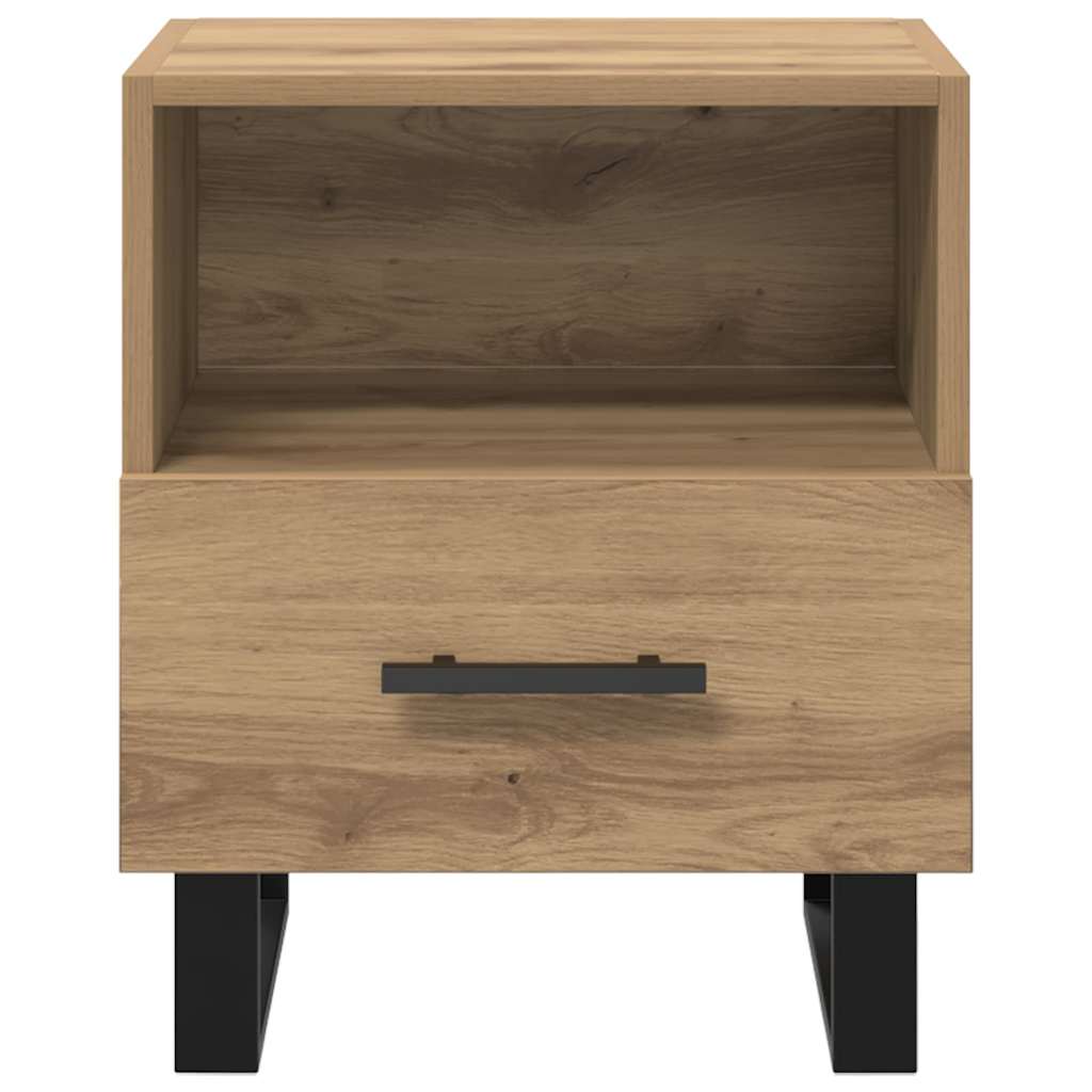vidaXL Κομοδίνο Artisan Oak 40 x 35 x 47,5 εκ Επεξεργασμένο Ξύλο