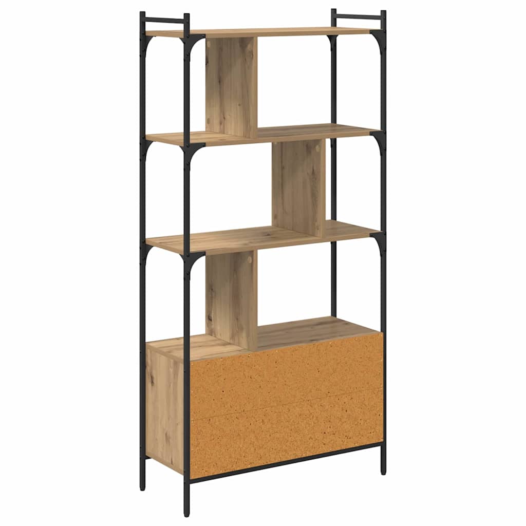 vidaXL Βιβλιοθήκη Επεξεργασμένο ξύλο