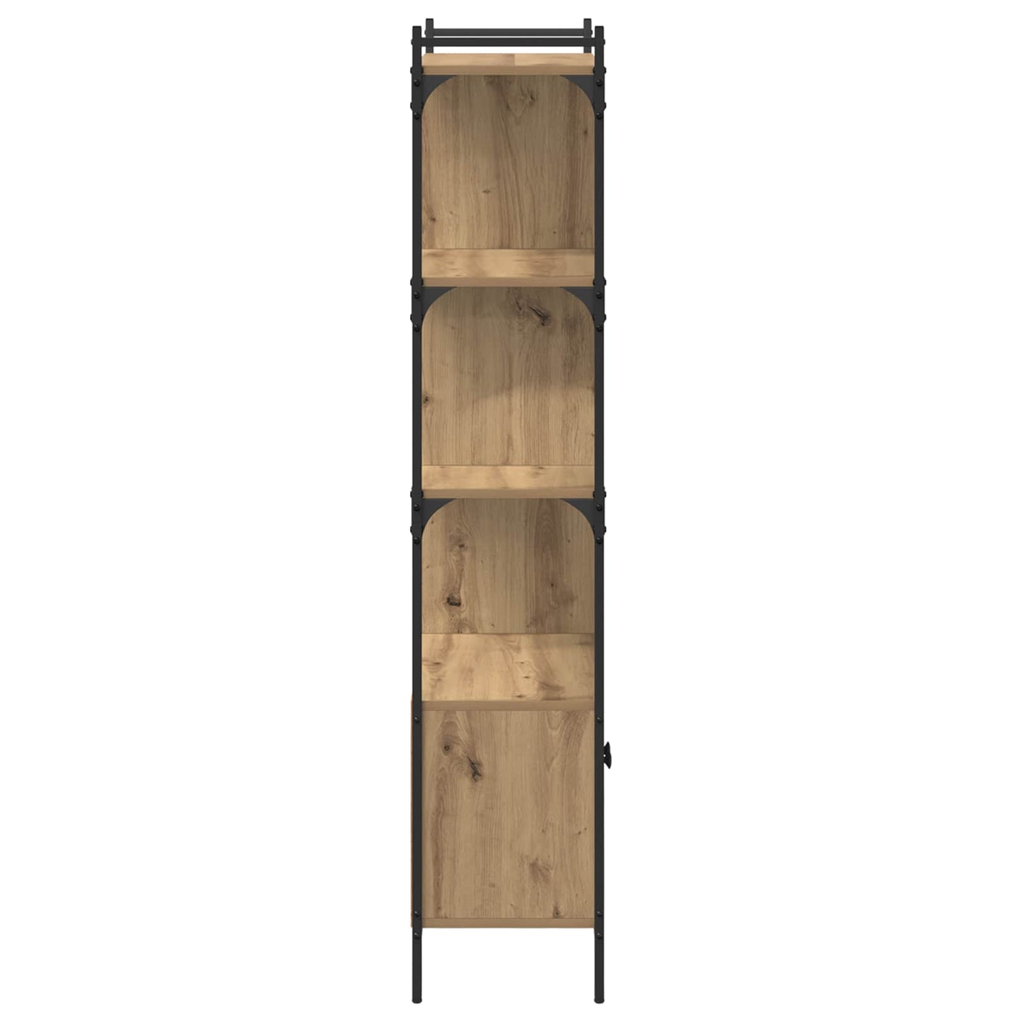vidaXL Βιβλιοθήκη 76,5 x 30 x 154,5 εκ Επεξεργασμένο ξύλο