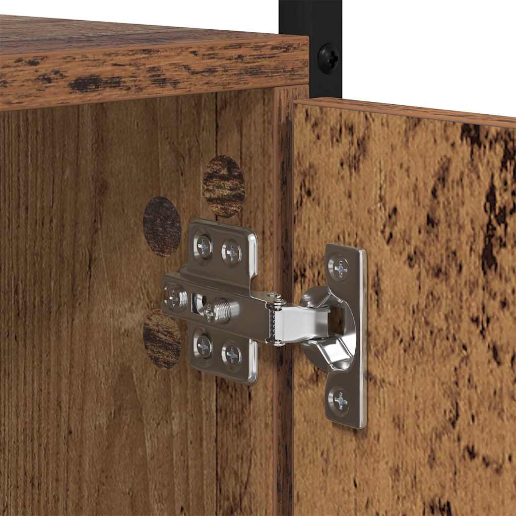 vidaXL Βιβλιοθήκη Παλιό Ξύλο 44,5 x 30 x 154,5 εκ. Επεξεργασμένο ξύλο