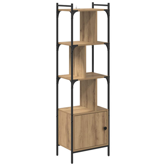 vidaXL Βιβλιοθήκη Artisan Oak 44,5 x 30 x 154,5 εκ. Επεξεργασμένο ξύλο