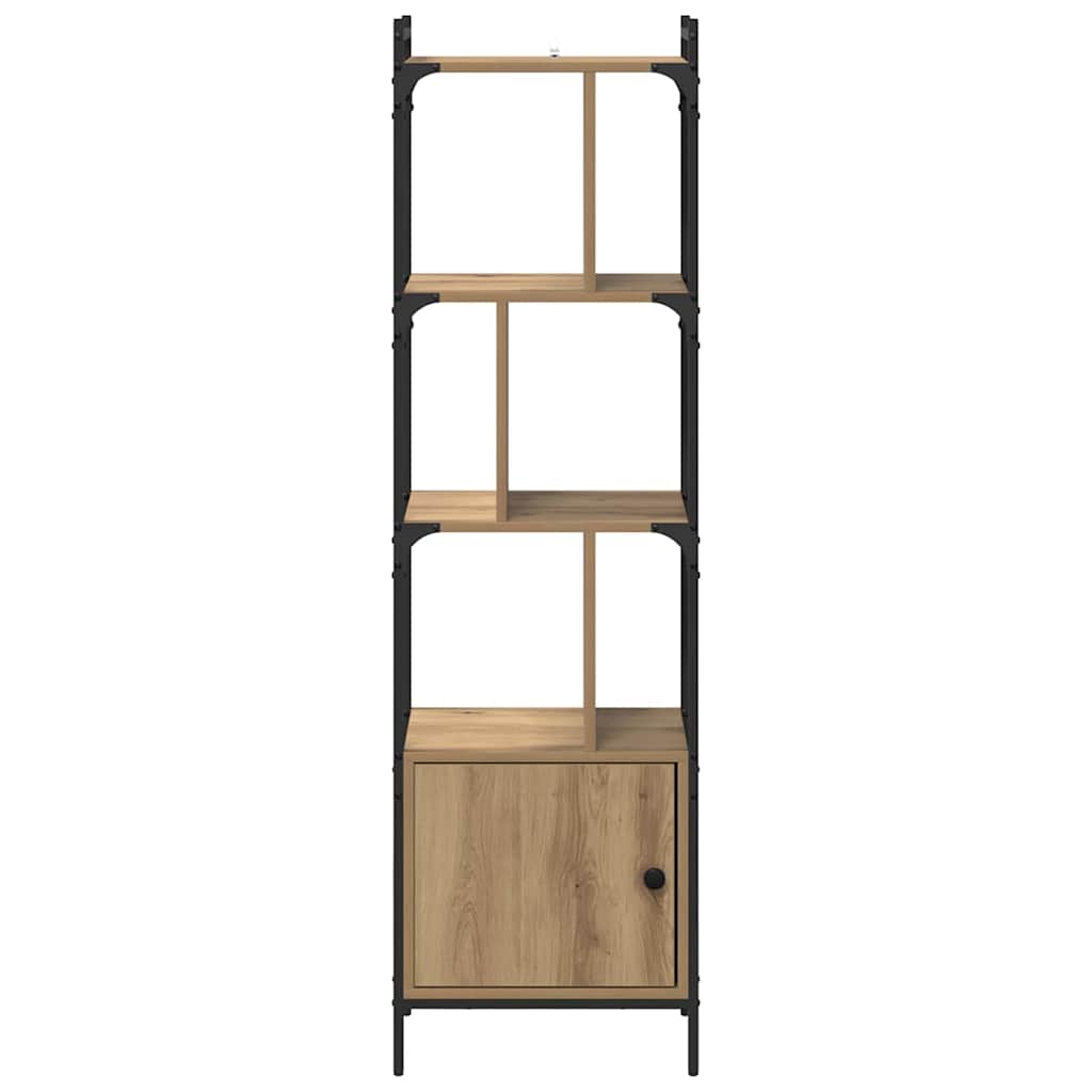 vidaXL Βιβλιοθήκη Artisan Oak 44,5 x 30 x 154,5 εκ. Επεξεργασμένο ξύλο