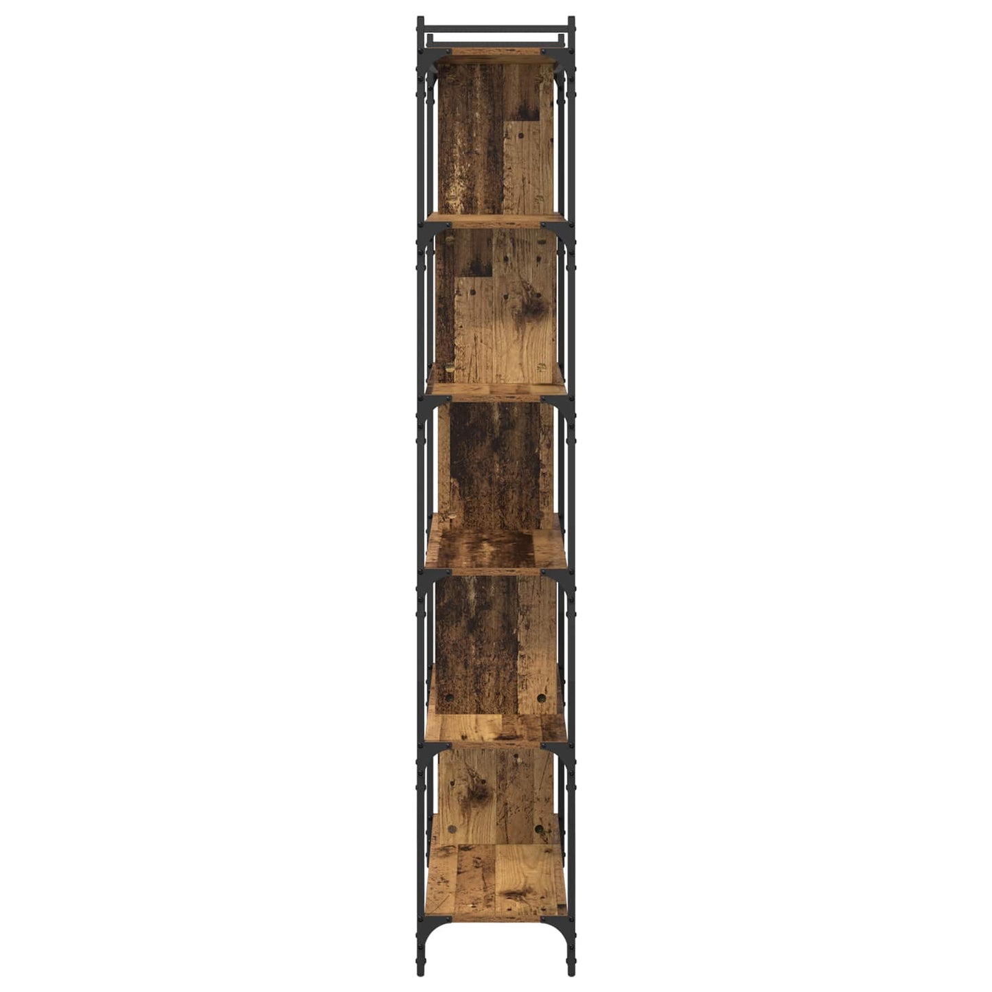 vidaXL Βιβλιοθήκη Παλαιό ξύλο 76 x 32 x 192 εκ. Επεξεργασμένο ξύλο