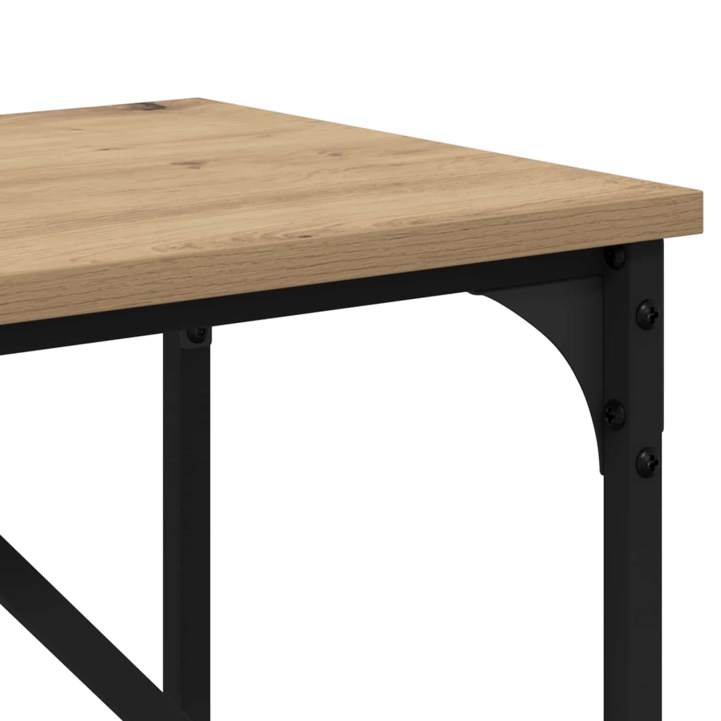 vidaXL Τραπέζι κονσόλας Artisan Oak 100 x 32 x 75 εκ