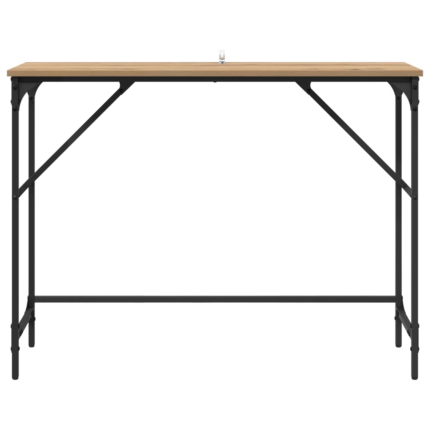 vidaXL Τραπέζι κονσόλας Artisan Oak 100 x 32 x 75 εκ