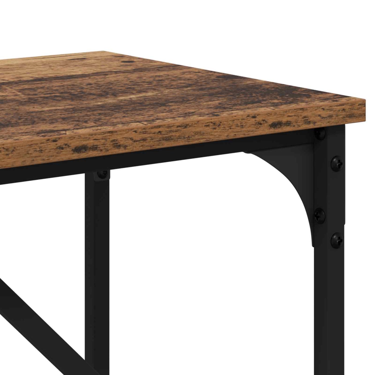 vidaXL Τραπέζι κονσόλας Παλιό ξύλο 75 x 32 x 75 εκ. Επεξεργασμένο Ξύλο