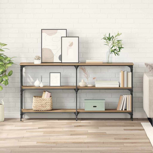 vidaXL Τραπέζι κονσόλας Artisan Oak 150 x 29 x 75 εκ