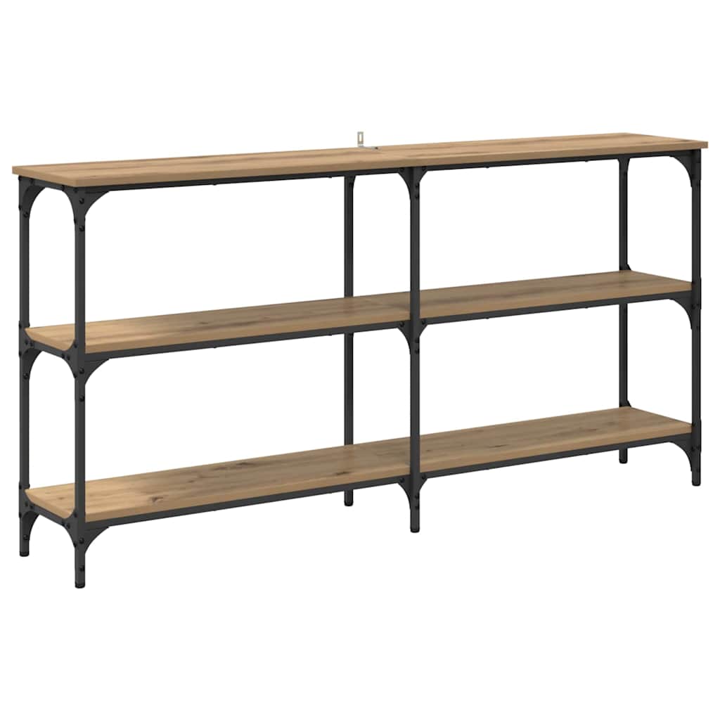 vidaXL Τραπέζι κονσόλας Artisan Oak 150 x 29 x 75 εκ