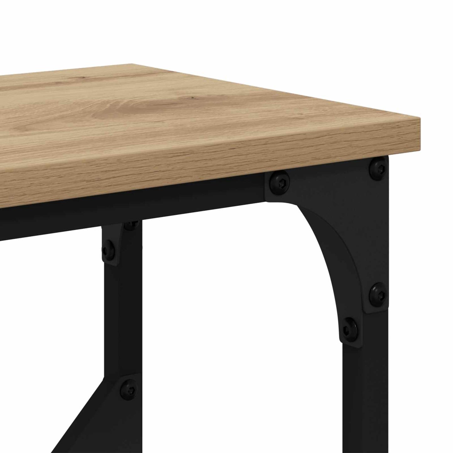 vidaXL Τραπέζι κονσόλας Artisan Oak 102 x 23 x 75 εκ