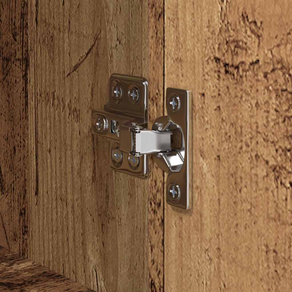 vidaXL Highboard Παλιό Ξύλο 62 x 32 x 106,5 εκ Επεξεργασμένο ξύλο