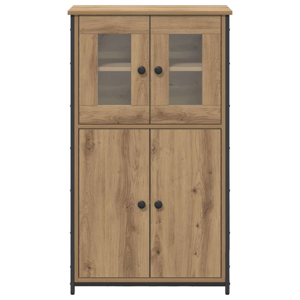 vidaXL Highboard Artisan Oak 62 x 32 x 106,5 εκ Επεξεργασμένο ξύλο