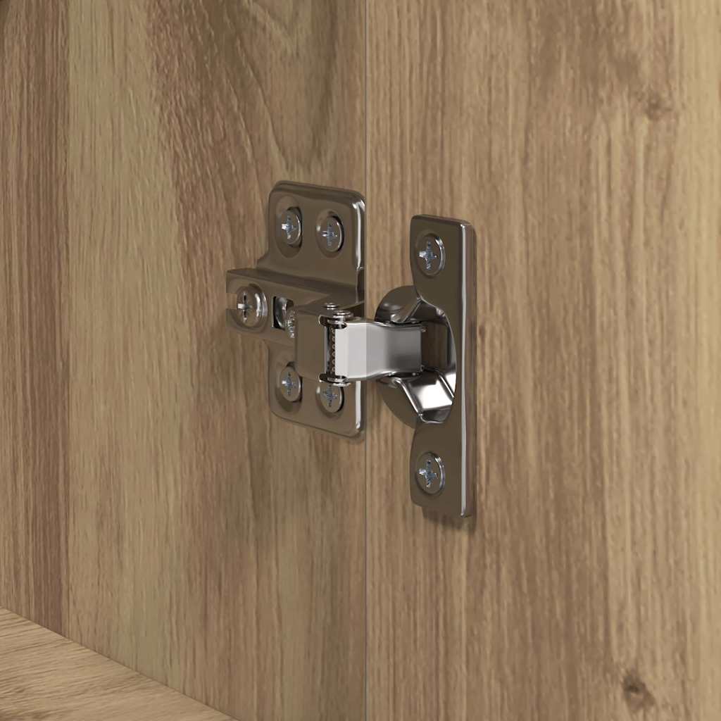 vidaXL Highboard Artisan Oak 62 x 36 x 121,5 εκ Επεξεργασμένο ξύλο