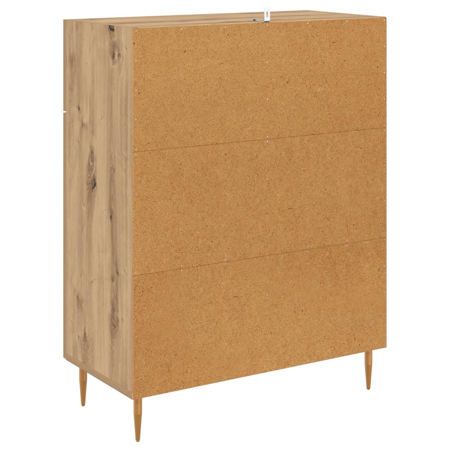 vidaXL Πλαϊνό γραφείο με συρτάρι Artisan Oak 69,5 x 34 x 90 εκ.