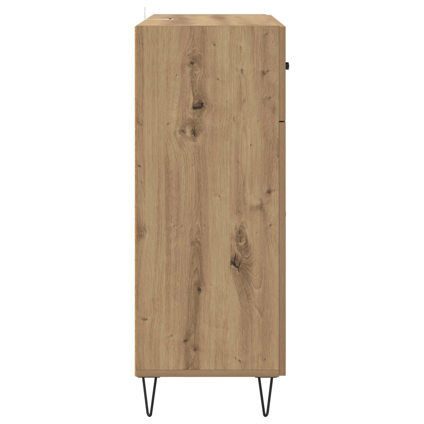 vidaXL Πλαϊνό γραφείο με συρτάρι Artisan Oak 69,5 x 34 x 90 εκ.