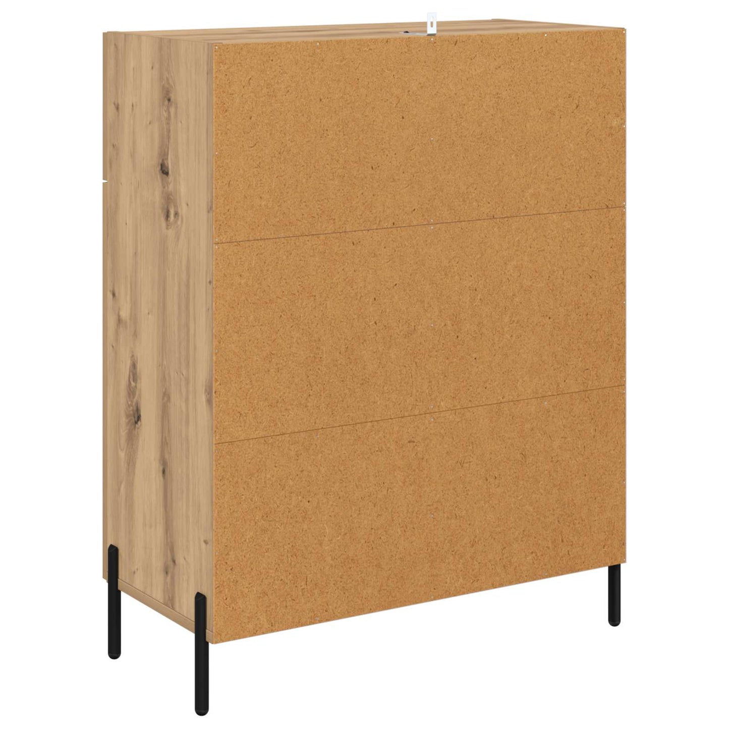 vidaXL Πλαϊνό γραφείο με συρτάρι Artisan Oak 69,5 x 34 x 90 εκ.