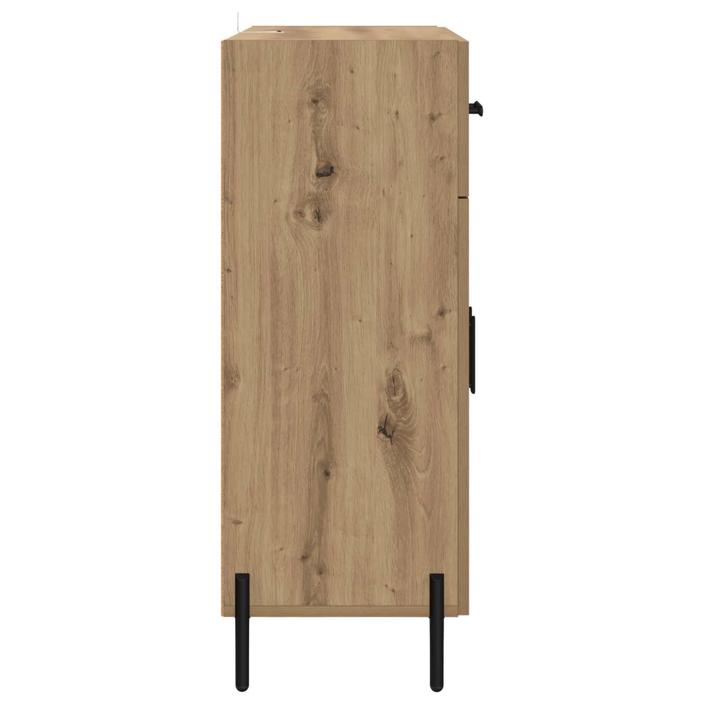 vidaXL Πλαϊνό γραφείο με συρτάρι Artisan Oak 69,5 x 34 x 90 εκ.