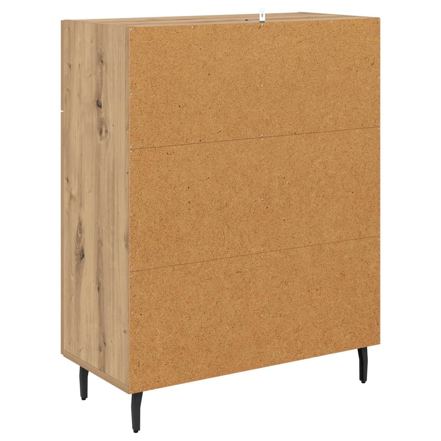 vidaXL Πλαϊνό γραφείο με συρτάρι Artisan Oak 69,5 x 34 x 90 εκ.
