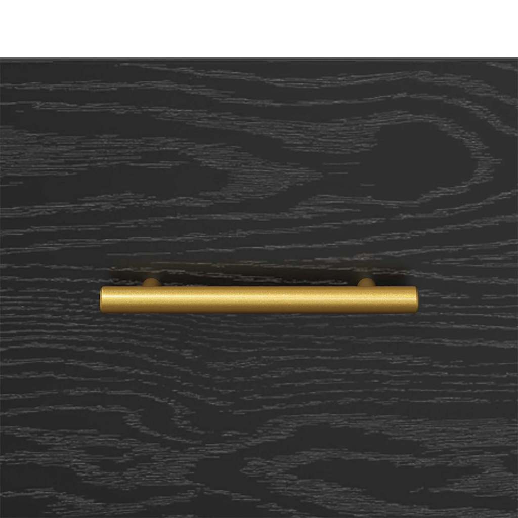 vidaXL Ντουλάπι TV Μαύρη Οξυά 150 x 36 x 30 εκ Επεξεργασμένο ξύλο