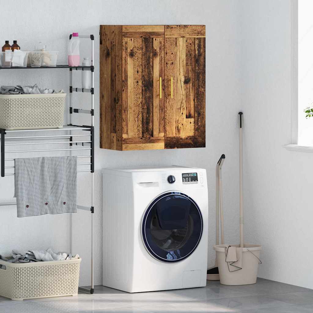 vidaXL Επιτοίχιο ντουλάπι Παλιό Ξύλο 69,5 x 34 x 90 εκ.