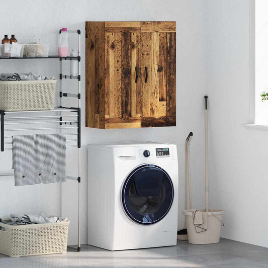 vidaXL Επιτοίχιο ντουλάπι Παλιό Ξύλο 69,5 x 34 x 90 εκ.