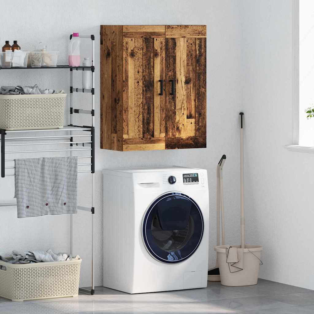 vidaXL Επιτοίχιο ντουλάπι Παλιό Ξύλο 69,5 x 34 x 90 εκ.