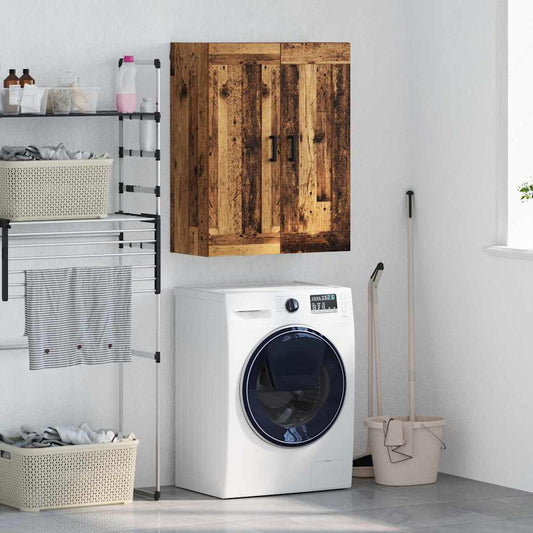 vidaXL Επιτοίχιο ντουλάπι Παλιό Ξύλο 69,5 x 34 x 90 εκ.