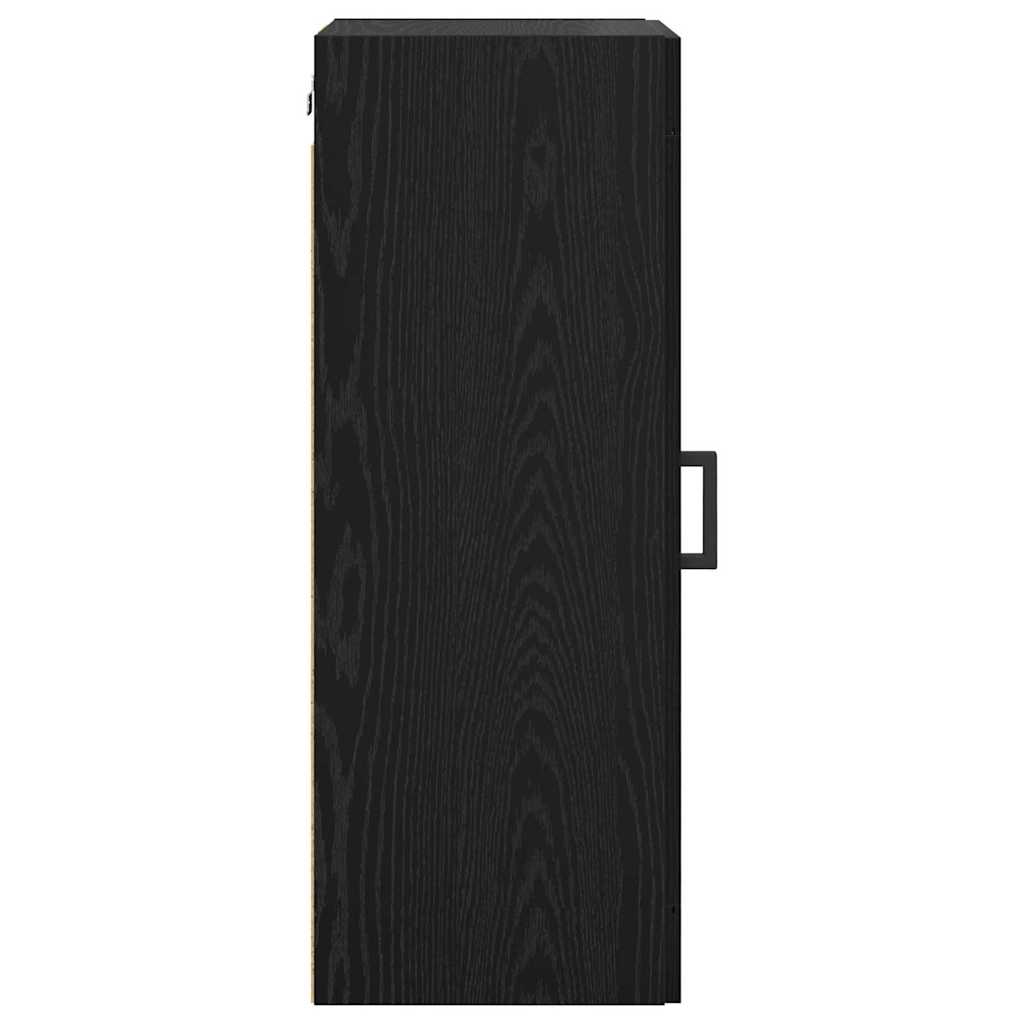 vidaXL Επιτοίχιο ντουλάπι Μαύρη Οξυά 34,5 x 34 x 90 εκ.