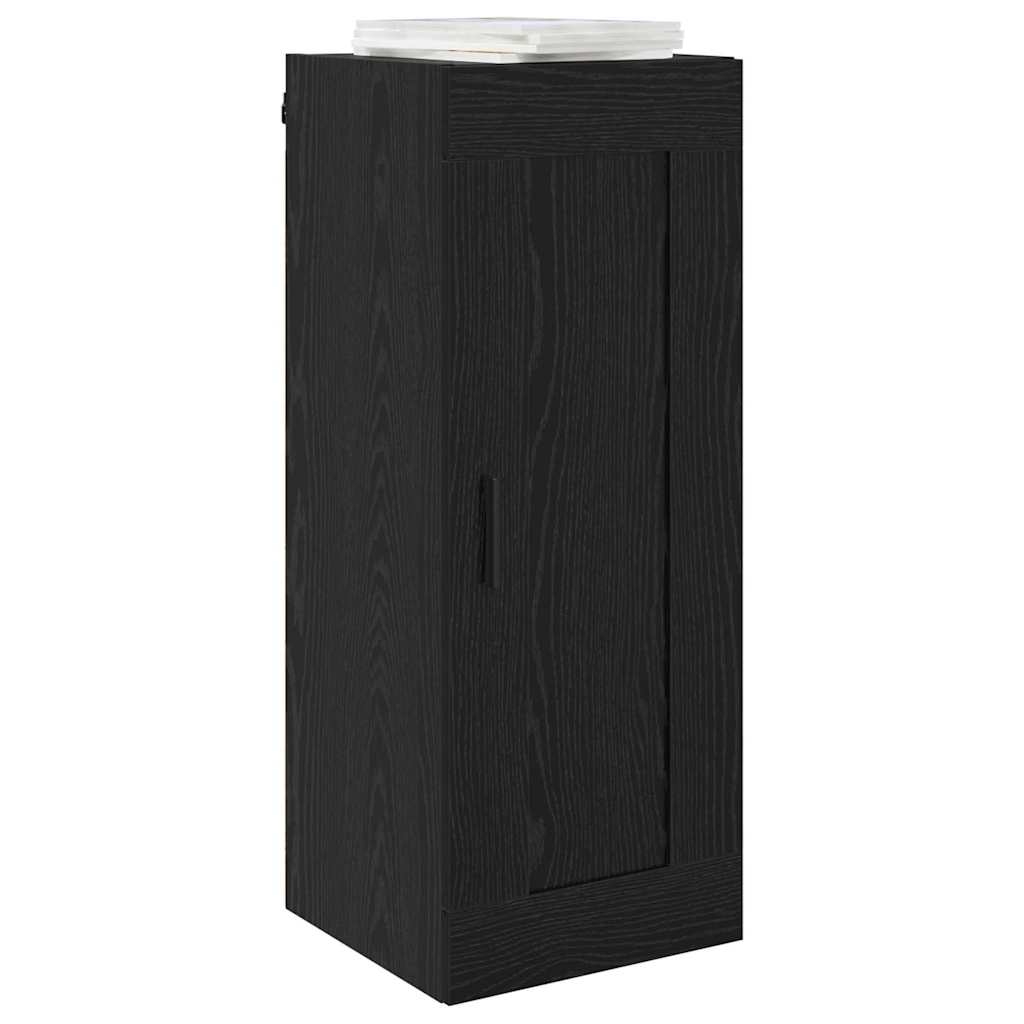 vidaXL Επιτοίχιο ντουλάπι Μαύρη Οξυά 34,5 x 34 x 90 εκ.