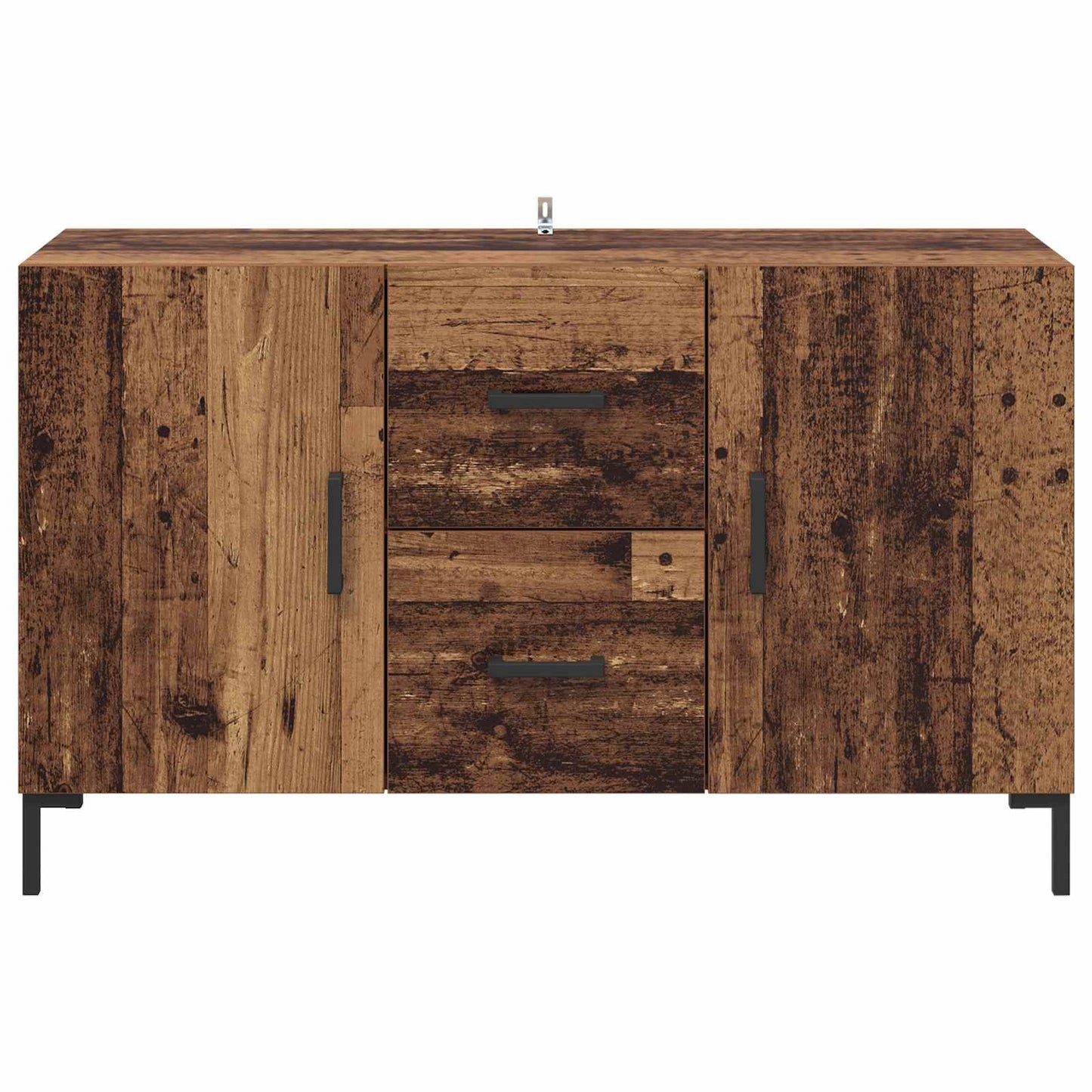 vidaXL Πλαϊνό γραφείο Παλιό Ξύλο 100 x 36 x 60 εκ. Επεξεργασμένο ξύλο