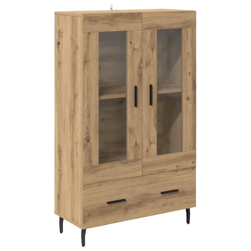 vidaXL Highboard Artisan Oak 69,5 x 31 x 115 εκ. Επεξεργασμένο ξύλο