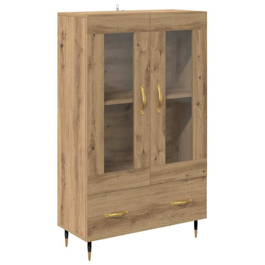vidaXL Highboard Artisan Oak 69,5 x 31 x 115 εκ. Επεξεργασμένο ξύλο